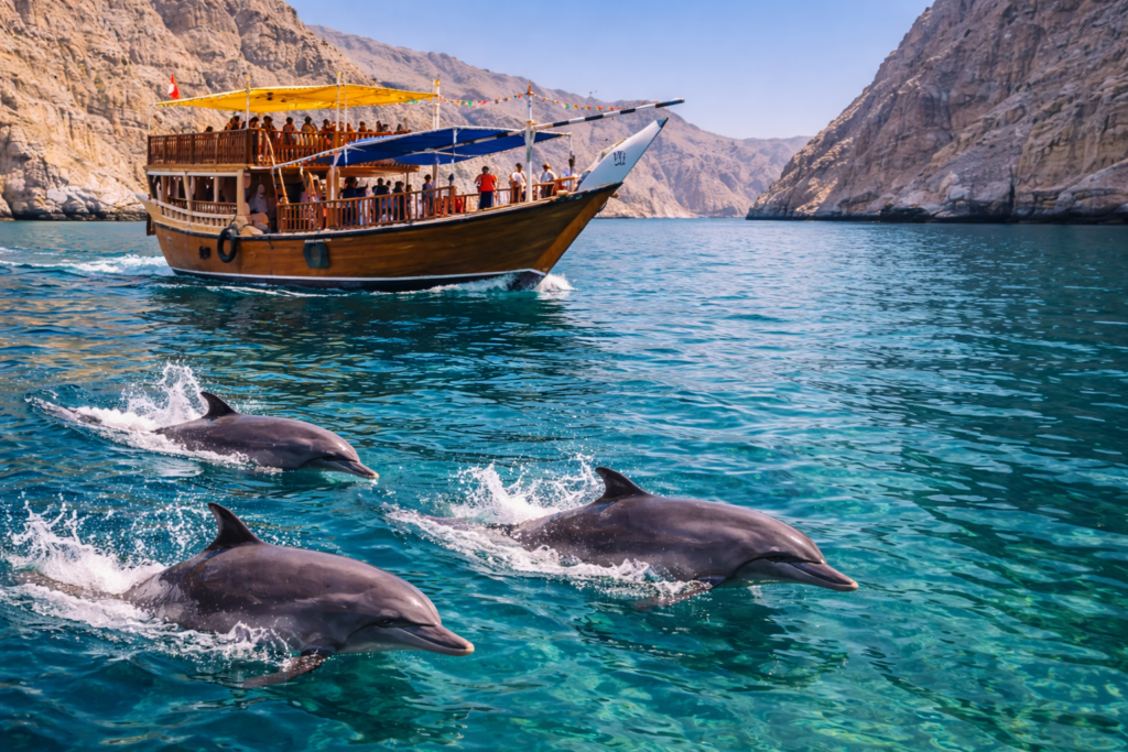 Musandam Dolphin Pods